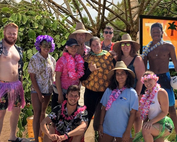 Aloha Beach Camp Hawaii summer camp counselors and staff